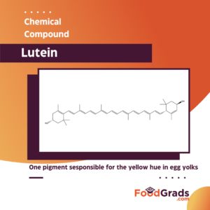 The chemical compound lutein